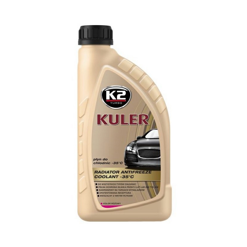 K2 růžová- nemrznoucí chladič 1l