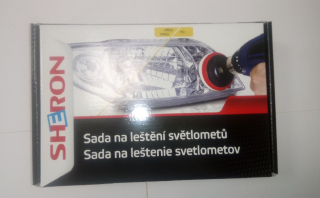 SHERON Sada na leštění světlometů